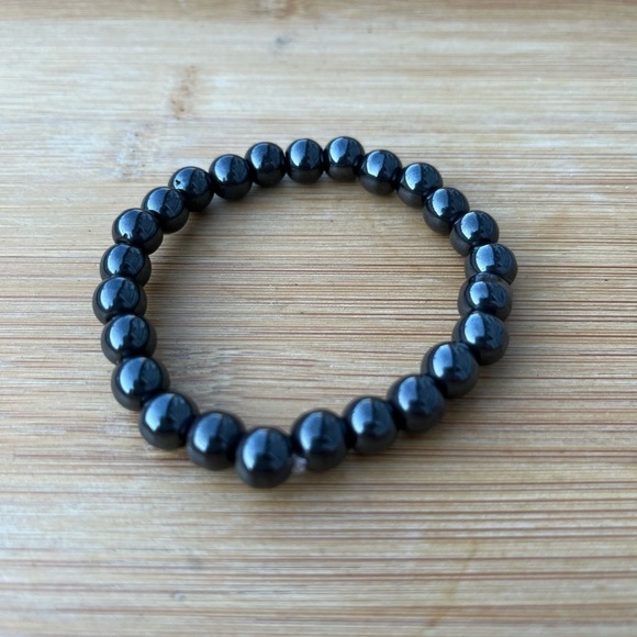 Hematite Beaded Bracelet - Picture 10 of 11